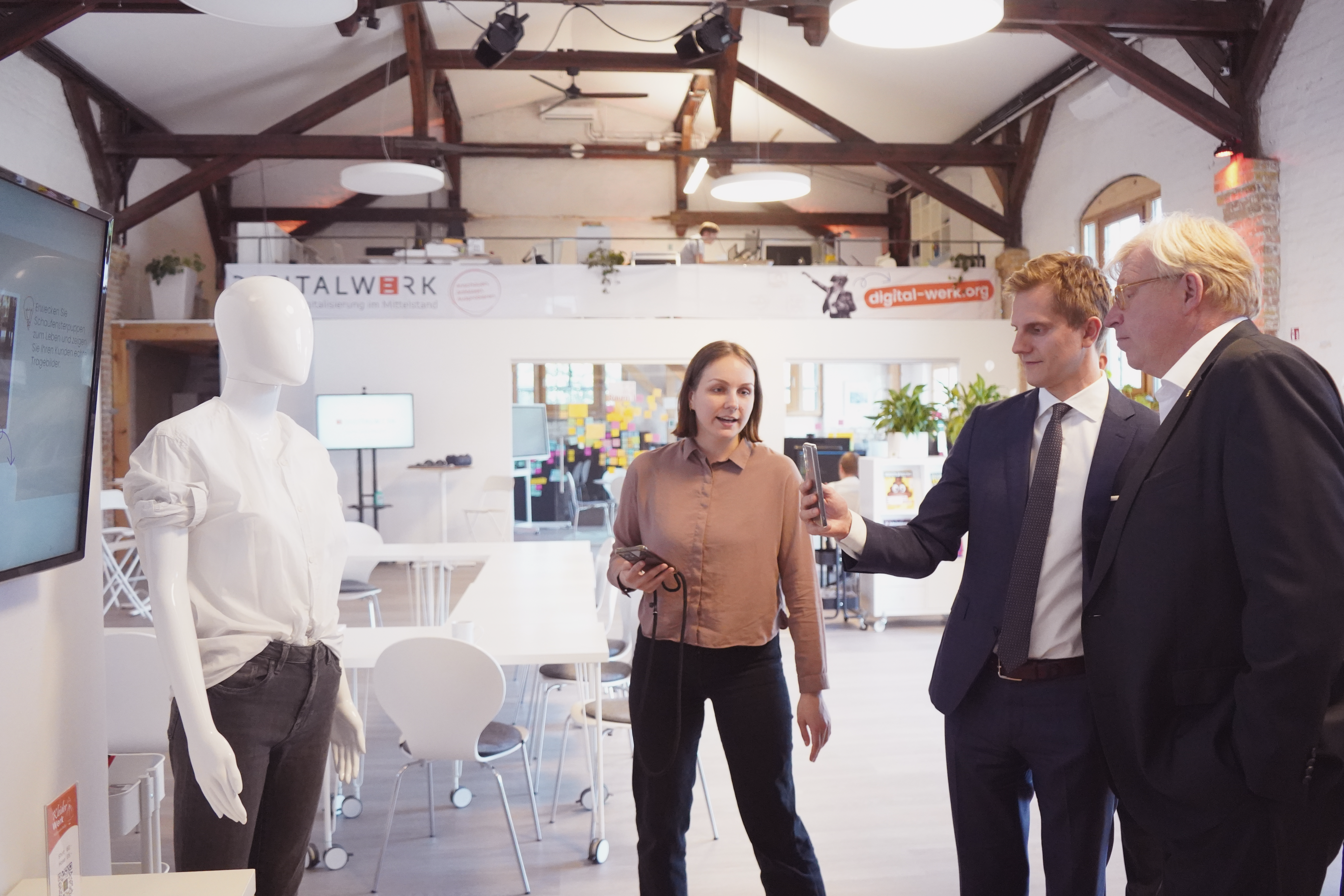 Videodreh zum Digitaltag 2022 Videodreh zum Digitaltag 2022